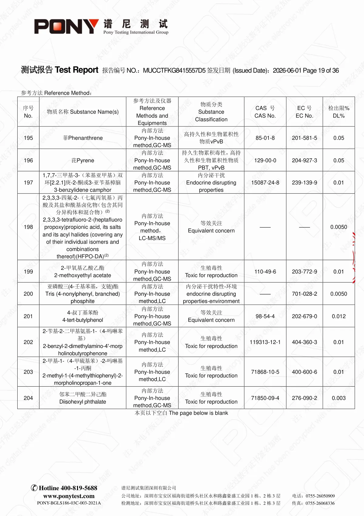 AGplus 高效烧结炭棒滤芯 银嘉 reach-253 项+1 项提议项 中英文(已加密) 第20页